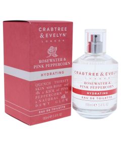 Molton Brown Crabtree & Evelyn, Rosewater & Pink Peppercorn, Eau De Toilette, For Women, 100 ml For Women
