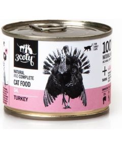 3Coty TURKEY for Adult cats 180g