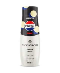 SodaStream sīrups Pepsi Max Vanilla, 440 ml - 1924228770