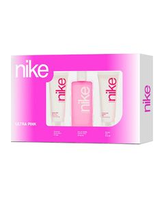 Nike Ultra Pink Woman Dárková sada EDT 100 ml, sprchový gel 75 ml a tělové mléko 75 ml 100ml