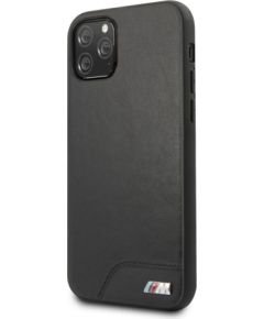 BMW Apple  iPhone 11 Pro Hardcase Smooth PU Leather Black