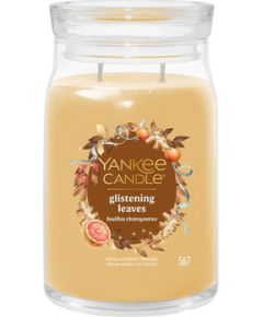 Yankee Candle Glistening Leaves Signature Candle ( leské listy ) - Vonná svíčka 567.0g