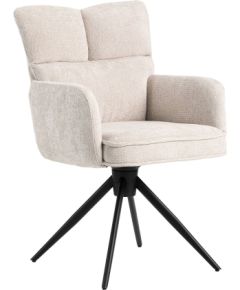 Chair LORENA swivel, white