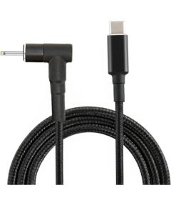Кабель для зарядки ноутбука Fusion USB-C для ASUS 2,5 x 0,7 мм | 18,5 В-20 В | 100 Вт | 1,8m