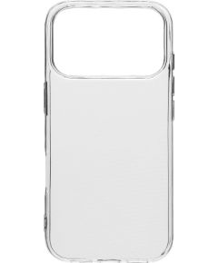 OBAL:ME TPU maciņš priekš Apple iPhone 17 Pro caurspīdīgs