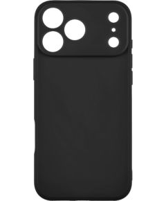 OBAL:ME Matēts TPU maciņš priekš Apple iPhone 17 Pro Max melns