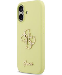 Guess Liquid Silicone 4G Metal Logo Case Aizsargapvalks priekš Apple iPhone 17