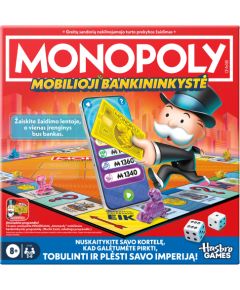 MONOPOLY настольная игра Monopoly Mobilioji Bankininkyste (на литовском яз.)
