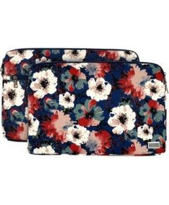 iLike Universal  WONDER SLEEVE LAPTOP 13-14 INCHES CAMELLIA Blue Red