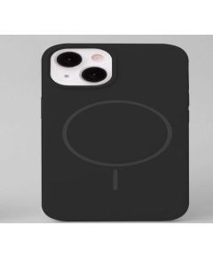 iLike Apple  iPhone 12 / 12 Pro Soft Touch Silicone case With Magnetic Black
