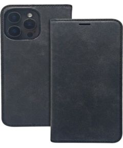 iLike Samsung  Galaxy A55 5G Smart Suede case Black