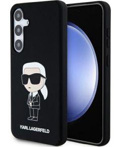 Karl Lagerfeld -  Karl Lagerfeld Silicone Ikonik case for Samsung Galaxy S24 - black