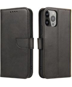iLike Google  Magnet Case case for Google Pixel 7 cover with flip wallet stand Black
