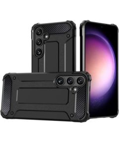 iLike Samsung  Galaxy S24 armored Hybrid Armor case Black