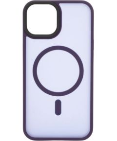 Evelatus Apple  iPhone 14 Hybrid Case With MagSafe PC+TPU Deep Purple