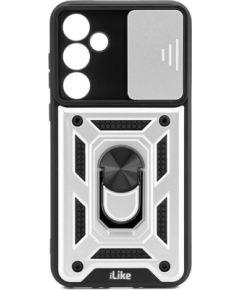 iLike Samsung  Galaxy A35 Protective Case With Camera Protection And Ring White
