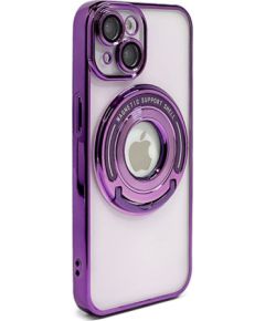 iLike Apple  iPhone 15 Pro Max IH MAGSAFE HIDDEN STAND COVER Purple