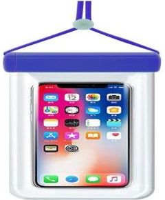 iLike Universal  Waterproof phone case 115 mm x 220 mm pool beach bag Blue