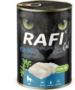 Dolina Noteci RAFI Cat Adult  with cod - wet cat food - 400g