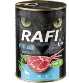 Dolina Noteci RAFI Cat Adult with lamb  - wet cat food - 400g