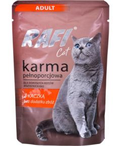 Dolina Noteci Rafi Cat Adult with duck - wet cat food - 100g
