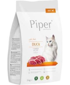 DOLINA NOTECI Piper Animals with duck - Dry Cat Food - 3 kg