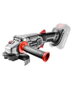 Akumulatora leņķa slīpmašīna Graphite 58GE130; 18 V; 125 mm (bez akumulatora un lādētāja)