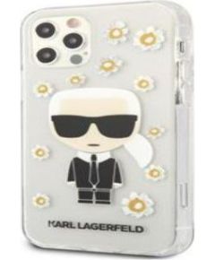 Karl Lagerfeld Apple  Ikonik Flower Case for iPhone 12/12 Pro Transparent