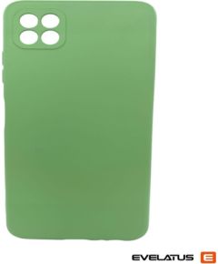 Evelatus Samsung  Galaxy A22 5G Premium Soft Touch Silicone Case Green
