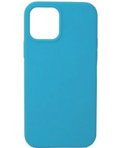 Evelatus Apple  iPhone 12/12 Pro Premium Soft Touch Silicone Case Sky Blue