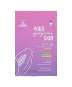 Dr. Pawpaw Your Gorgeous Skin Glowing Sheet Mask - Rozjasňující pleťová maska 25ml