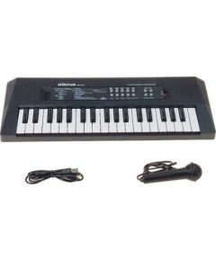 Adar Bērnu sintezators 37 taustiņi ar mikrofonu (USB uzlāde vai baterijas) 41.5 cm 608498