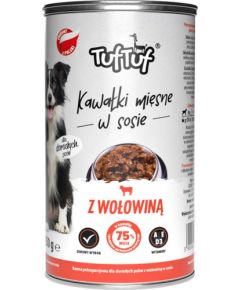 BULT Karma mokra dla psa TUF TUF kawałki mięsne z wołowiną 1,25 kg