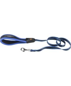 Ferplast Ergocomfort Smycz 15/120 Niebieski/pomarańczowy