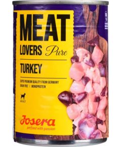 Josera Meatlovers Pure Indyk karma mokra dla psów 400g