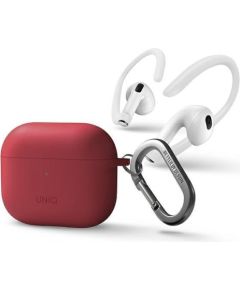 UNIQ   Uniq Nexo case for AirPods 3 + Ear Hooks Silicone - red