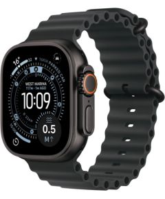 Apple Watch Ultra 3 GPS + Cellular 5G 49mm Black Titanium Case with Black Ocean Band Viedpulkstenis