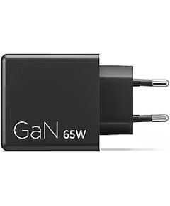 Lenovo Dual USB-C 65W GaN Charger Black - EU Lenovo
