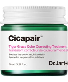 Dr. Jart+ + Cicapair™ Tiger Grass Color Correcting Treatment - Intenzivní krém redukující začervenání pleti 50ml