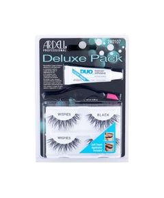 Ardell Wispies Deluxe Pack - Gift set for false eyelashes Black