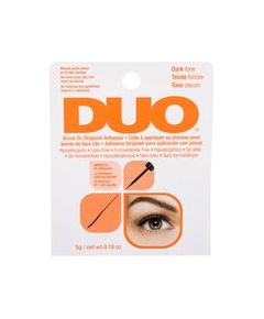 Ardell Duo Brush-On Striplash Adhesive Dark Tone - Glue for false eyelashes with double brush 5 g