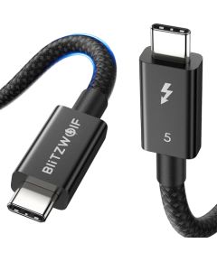 BlitzWolf BW-HDC8 240W USB-C to USB-C cable, 1.5m (black)