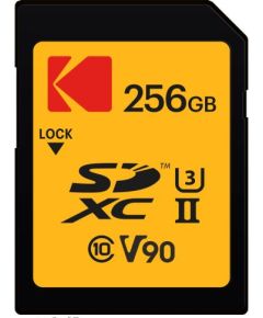 Kodak SD 256GB UHS-II U3 V90 Ultra Pro EKMSD256GUHS2V2K