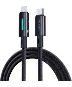 Baseus Lit Kabelis USB-C uz USB-C 100W Ātra uzlāde / Vadība ar pogām / Vads 2m