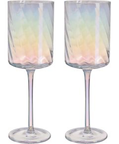 Wine goblet DOLCE 2pcsH23,3cm, transparent