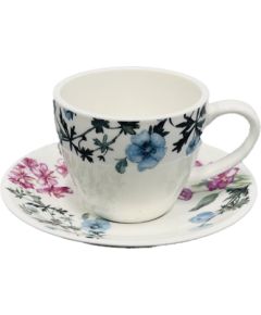 Cup/saucer LILIAN D14,5xH8cm 200ml