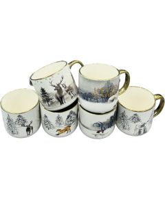 Mug ALBERI H9,5cm 450ml, mix