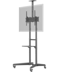 Goobay Floor stand 59508 TV Presentation Stand Pro (Size L) Adjustable Height, Tilt 37-70 " Black