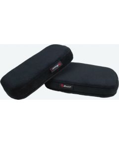 Arozzi 270x135x40 mm Memory Foam Armrest Pads Black