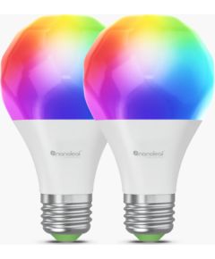 Nanoleaf Essentials Smart A60 Bulb Matter WiFi 900Lm 2700-6500K, 2pcs pack E27 9 W RGBCW